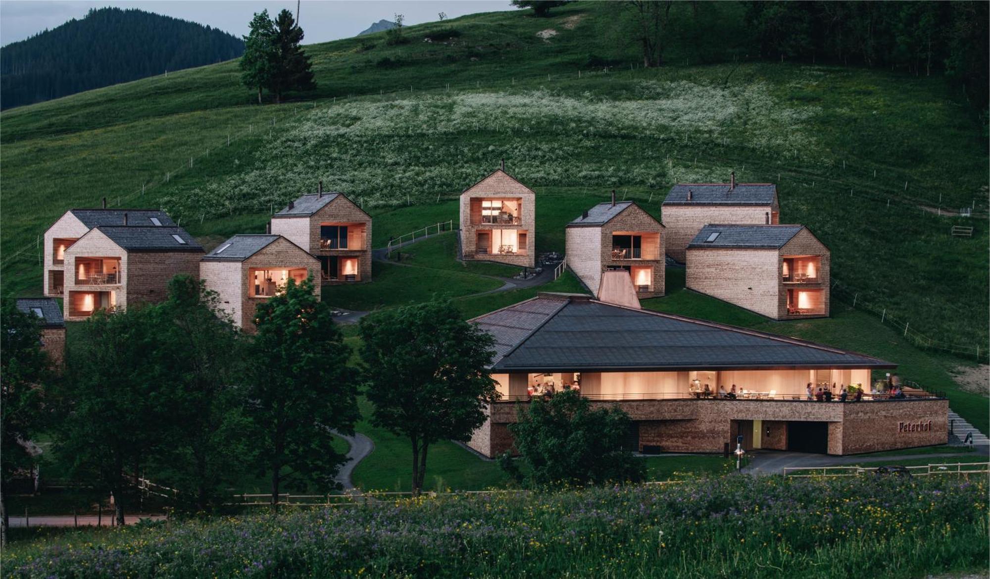 Peterhof Chalets Batschuns 外观 照片