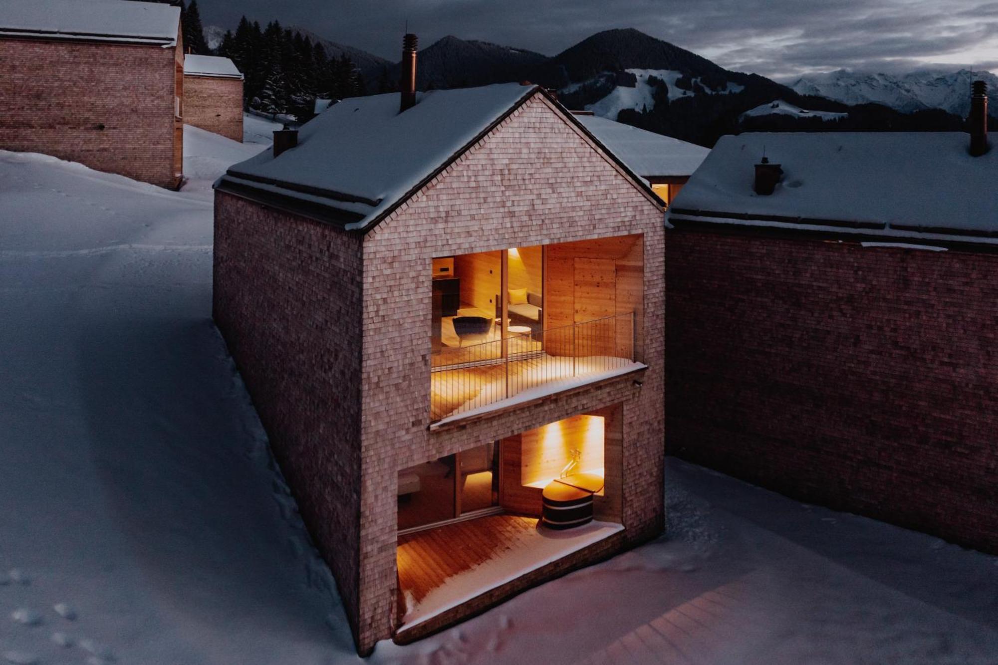 Peterhof Chalets Batschuns 外观 照片